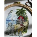 Cross stitch kit "Housewarming. Cats" SANN-32