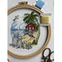 Cross stitch kit "Housewarming. Cats" SANN-32