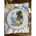 Cross stitch kit "Housewarming. Cats" SANN-32