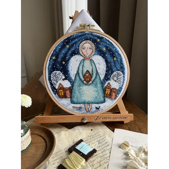 Cross Stitch Kit "Guardian Angel" SANA-09