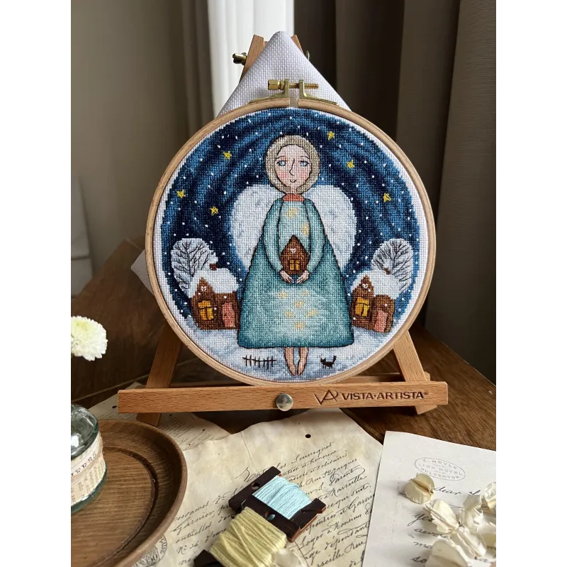 Cross Stitch Kit "Guardian Angel" SANA-09