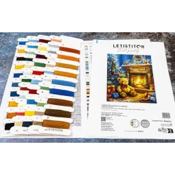 Набор для вышивания крестиком Рождество приближается 22x27cm SLETIL9920