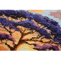 Kits de point de croix Espaces de Savannah (Scènes déco) 23x22 cm AAH-257