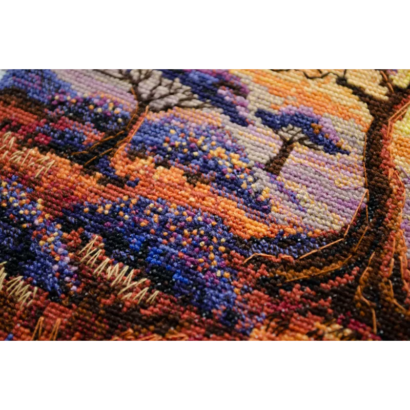Kits de point de croix Espaces de Savannah (Scènes déco) 23x22 cm AAH-257