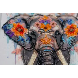 Kit de broderie de perles de taille moyenne Secrets de l'Est 20x20 cm AAMB-116