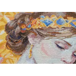 Kit de point de croix Amour Inconditionnel (Scènes Déco) 27x27 cm AAH-260