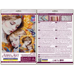 Cross-stitch kit Unconditional Love (Deco Scenes) 27x27 cm AAH-260