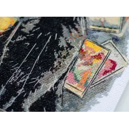 Kit de point de croix Prémonition (Décors) 19x28 cm AAH-261