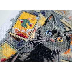 Kit de point de croix Prémonition (Décors) 19x28 cm AAH-261