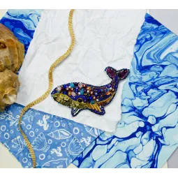 Decoration - Blue whale AAD-239