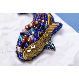 Décoration - Baleine bleue AAD-239