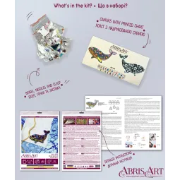 Dekoration - Blauwal AAD-239