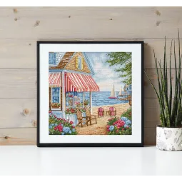 Kreuzstichpackung "Ein sonniger Tag" 26x26cm SLETIL9924