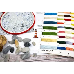 Kreuzstichpackung "Ein sonniger Tag" 26x26cm SLETIL9924