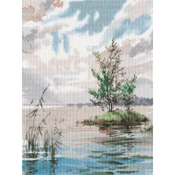 Cross stitch kit "Reflection" 24×35 cm S1649