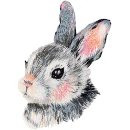 Kreuzstich-Set PANNA "Kleiner Hase" 8x6 cm PJK-2277