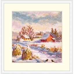 Kreuzstich-Set Winter 11,5x11,5 SK267B