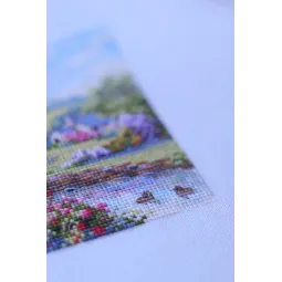 Cross stitch kit Spring 11,5x11,5 SK268A