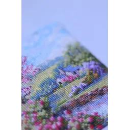 Kreuzstich-Set Frühling 11,5x11,5 cm SK268B