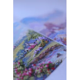 Cross stitch kit Spring 11,5x11,5 cm SK268B