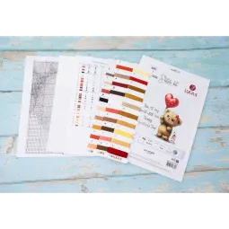 Cross Stitch Kit My Heart 24x25cm SB1424