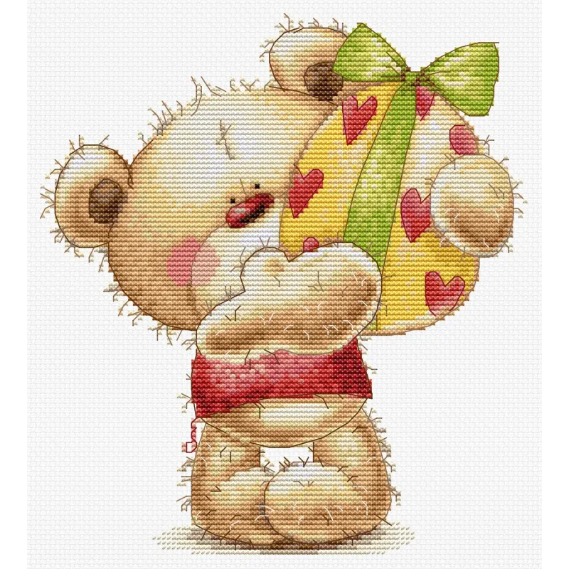 Набор для вышивания крестом Сюрприз Яйцо 16x18cm SB1425