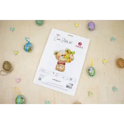 Kit de point de croix Œuf Surprise 16x18cm SB1425