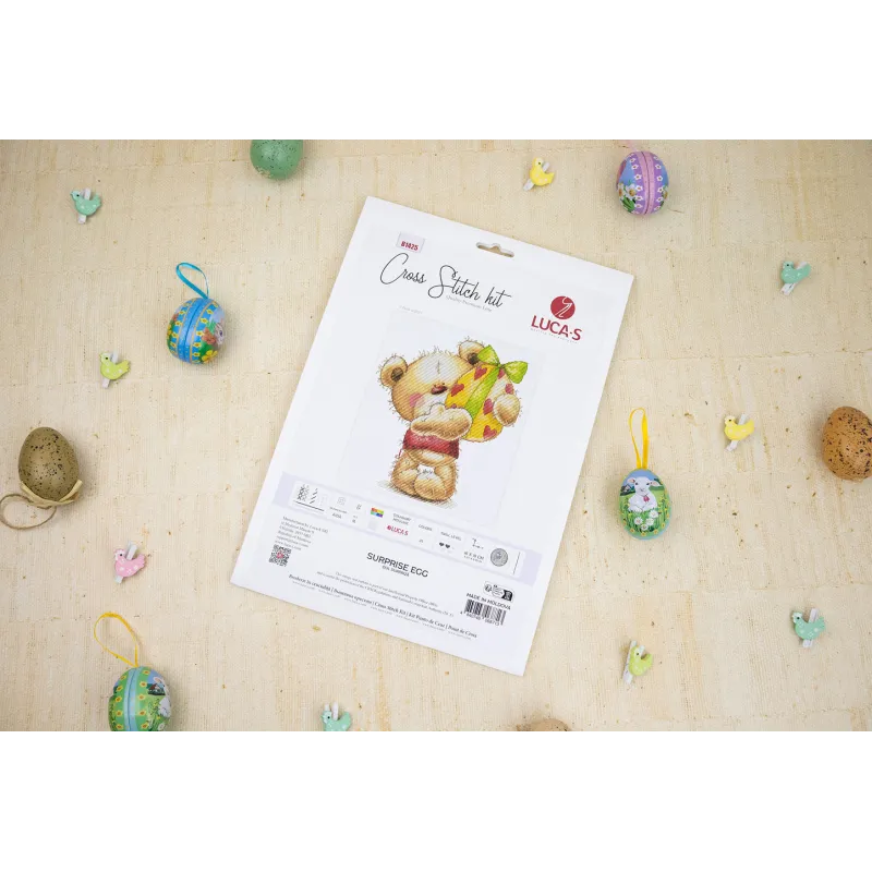 Набор для вышивания крестом Сюрприз Яйцо 16x18cm SB1425