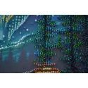 Средний набор для вышивания бисером "Кемпинг под звездами" (Deco Scenes) 20x20 см AAMB-118