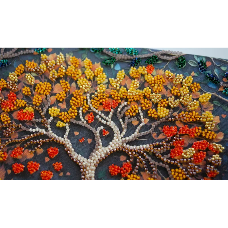 Набор для вышивки бисером среднего размера "Теплые чувства" (Deco Scenes) 20x20 см AAMB-119