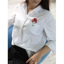 Kreuzstich-Set KLART "Broche. Fliegenpilz" 4x7 cm KL10-006