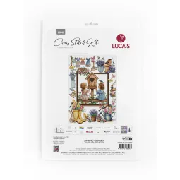 Cross Stitch Kit Spring Garden 27x37cm SB7047