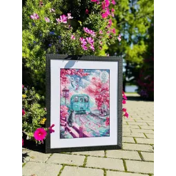 Набор для вышивания крестиком «Весенний экспресс» 30x40 SR2233