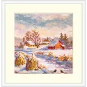SALE Cross stitch kit Winter 11,5x11,5 SK267A