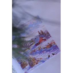 Cross stitch kit Winter 11,5x11,5 SK267A