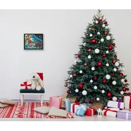 Cross stitch kit PANNA "Mischievous Kitten" 25x19.5 cm PPR-7425