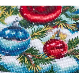 Cross stitch kit PANNA "Mischievous Kitten" 25x19.5 cm PPR-7425