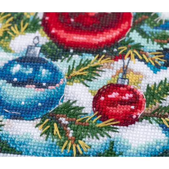 Kit de point de croix PANNA "Chaton espiègle" 25x19.5 cm PPR-7425