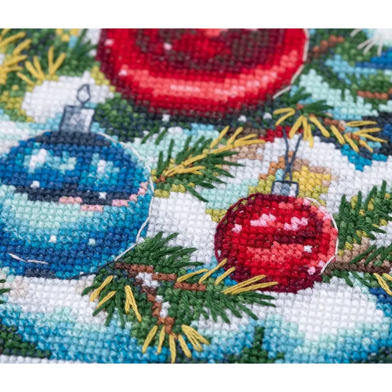 Набор для вышивания крестом PANNA "Озорной котенок" 25x19.5 см PPR-7425