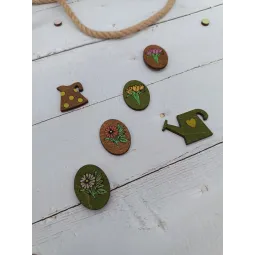 Магнитный держатель иглы. Цветы KF059/205P