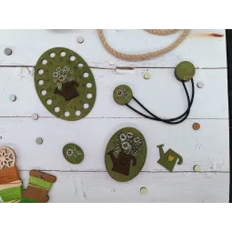 Магнитный держатель для игл. Цветы KF059/205G