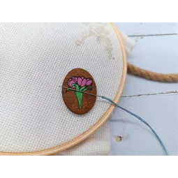 Magnetischer Nadelhalter. Blumen KF059/204P