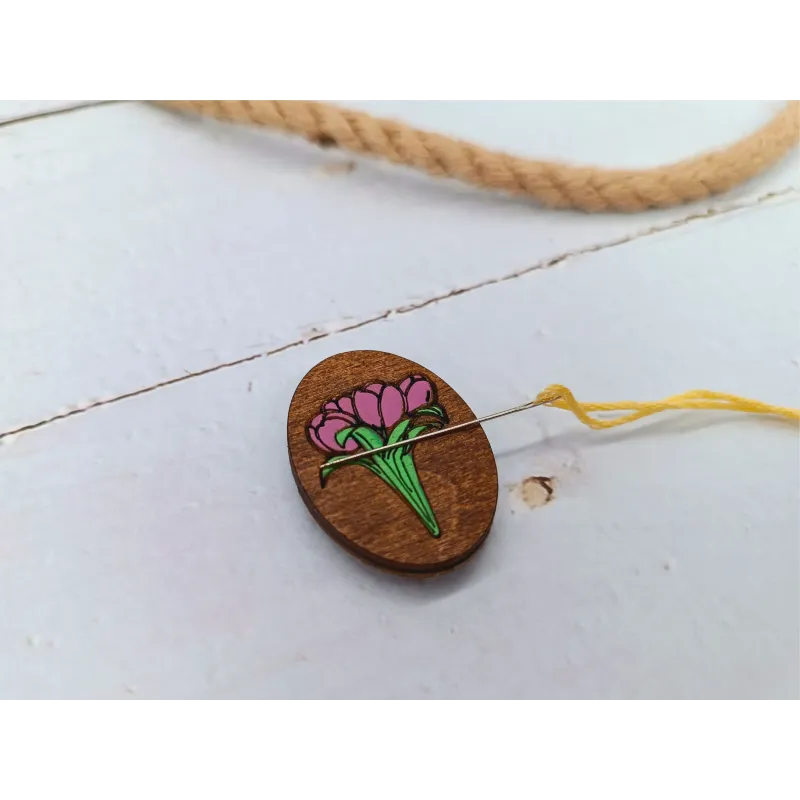 Magnetic needle holder. Flowers KF059/204P