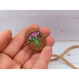 Magnetischer Nadelhalter. Blumen KF059/204P