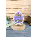 Cross stitch kit "Happy Easter" 11x8 cm ST-1095