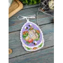 Kreuzstich -Kit "Frohe Easter" 11x8 cm ST-1095