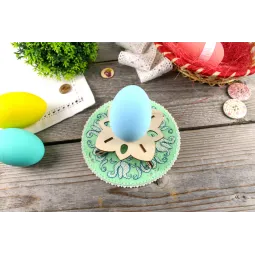 Набор для вышивания крестиком "Весенняя подставка" 13x13 см ST-1026