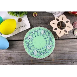 Набор для вышивания крестиком "Весенняя подставка" 13x13 см ST-1026