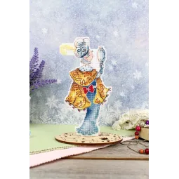 Kryželiu siuvinėjimo rinkinys "Antroji sesuo" 16x8 cm SR-1117
