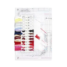 Набор для вышивания крестиком «Первая сестра» 16x10 см SR-1116